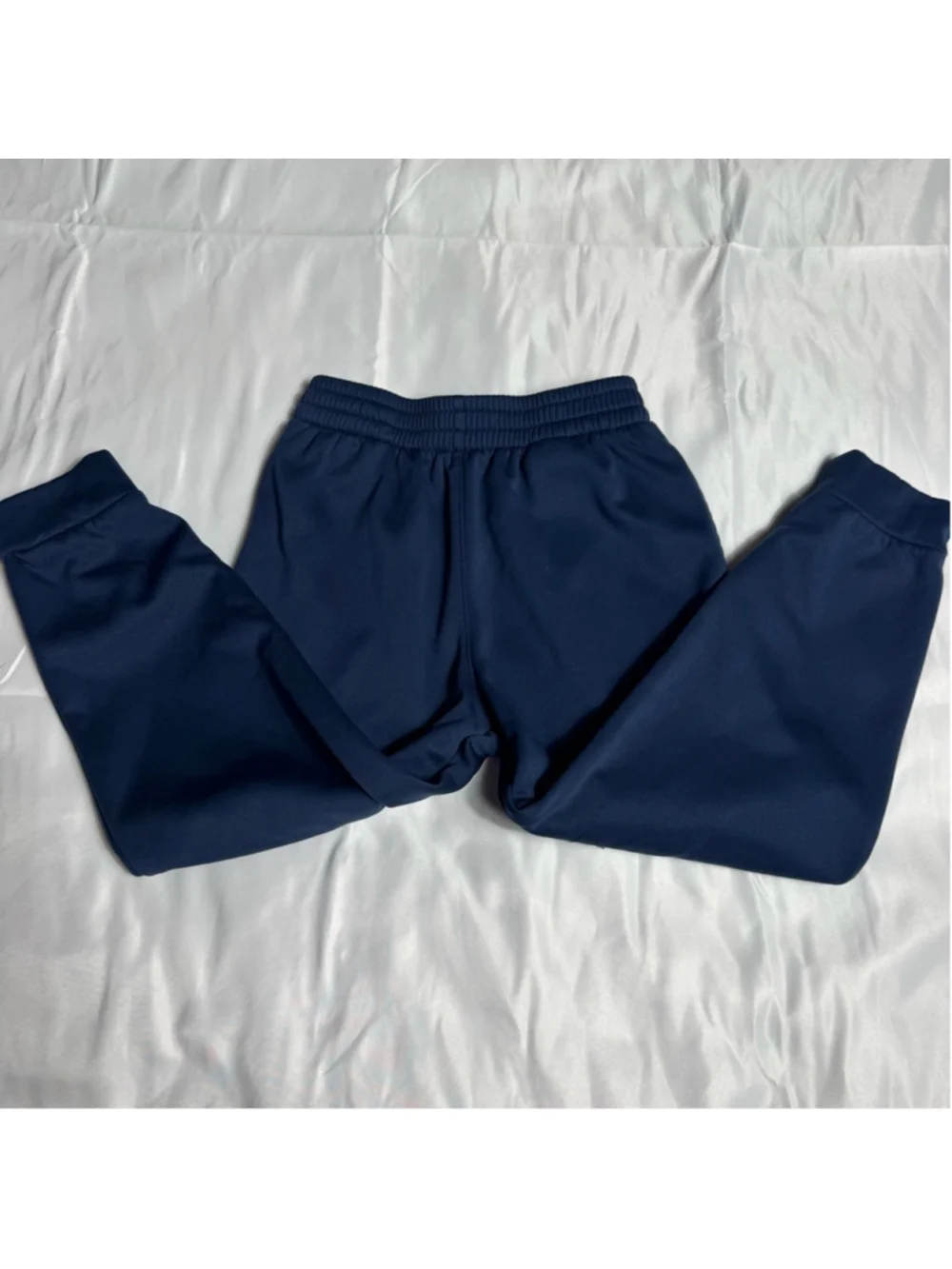 Boys Nike Therma-FIT Sweatpants 5-6YRS Navy Blue White